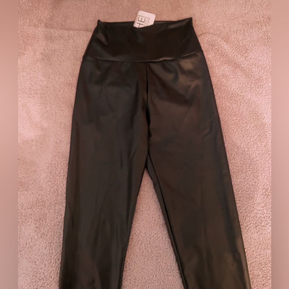 Boutique leather leggings